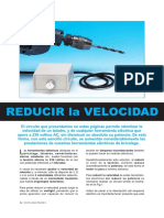 Reductor de Velocidad Taladro (Montaje Práctico) 4p