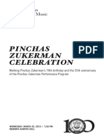 Pinchas Zukerman Celebration