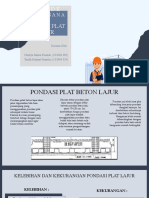 Metode Pelaksanaan Pondasi Plat Lajur