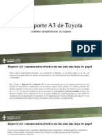 El Reporte A3 de Toyota