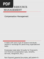 Compensation Management