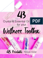 Crystal & Essential Oil Recipes For Your: Wellness Toolbox