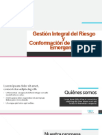 Gestión Integral Del Riesgo - Brigadas 2019