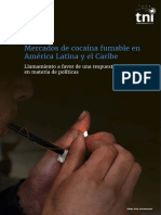 Cortes y Metaal (2019) Mercados de Cocainas Fumable en América Latina