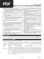 A-Health Advance - Application Form With Instructions