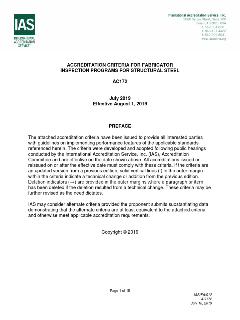 Ias Ac172-0719 | PDF | Specification (Technical Standard ...