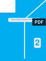 Determinants of Export Performance