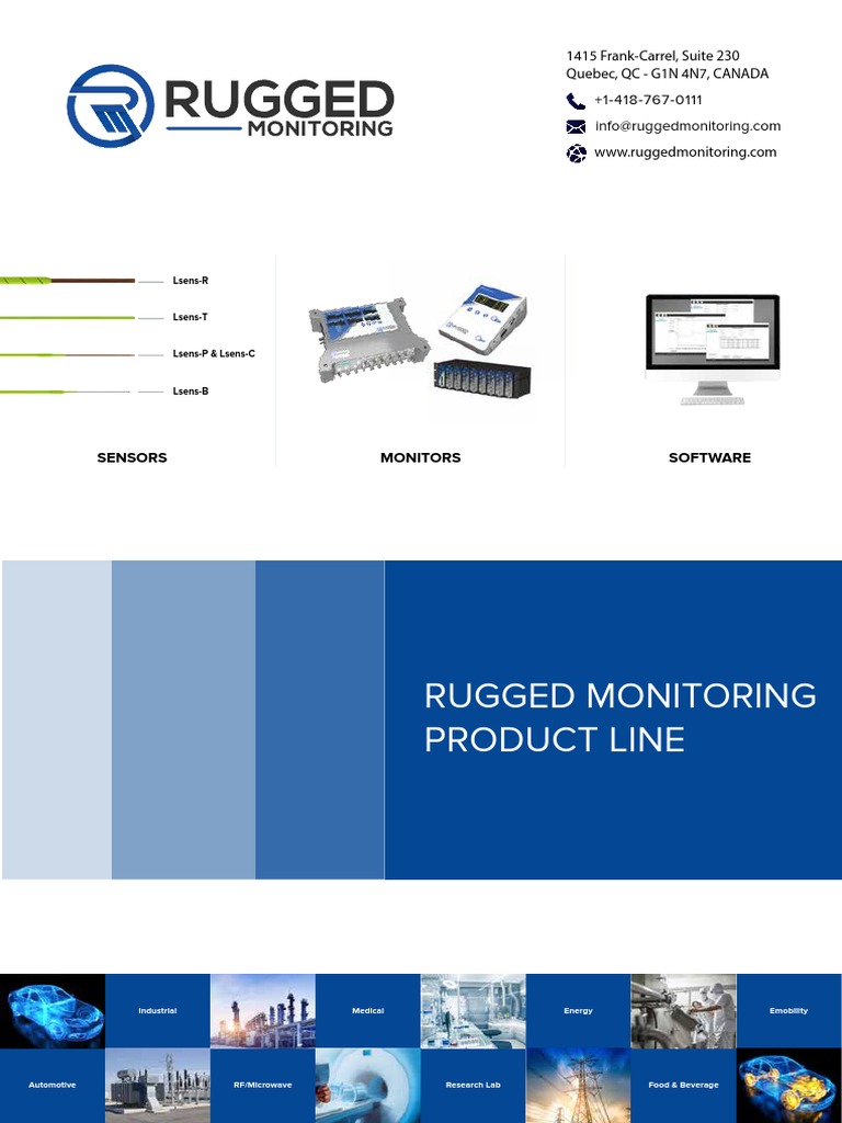 Fiber Optic Temperature Solutions - Rugged Monitoring | PDF