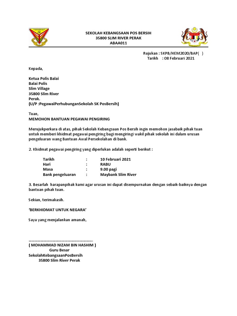 Surat Polis Bap Pdf