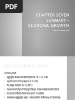 Chapter 7 Summary - Economic Growth