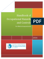 Handbook of Occupational Hazards and Controls: For Alberta Acupuncturists