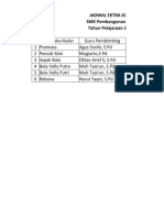 Jadwal Ekstra