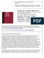 Lillis, T. y Turner, J. (2001) - Student Writing in Higher Education Contemporary Confusion, Traditional Concerns