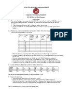 College of Business Management ECO 104 Micro and Macro Economics Assignment # 7