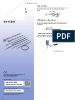 Bộ cảm biến tiệm cận với bộ khuếch đại gắn cáp bên trong: Sê-ri EM