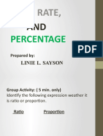 Base, Rate, and Percentage