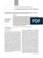 Chloroquine - An Old To Be Repurposed Drug For COVID-19 Infection