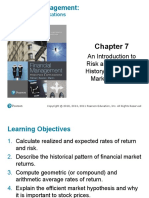 Financial Management:: An Introduction To Risk and Return - History of Financial Market Returns