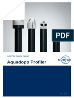 Aquadopp Profiler: Nortek Quick Guide