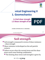 Geotechnical Engineering II: Soil Shear Strength and Laboratory Tests