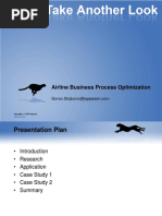 Airline Business Process Optimization