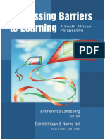 Addressing Barriers To Learning