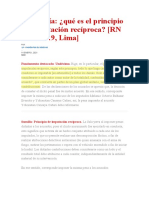 Coautoría Qué Es El Principio de Imputación Recíproca