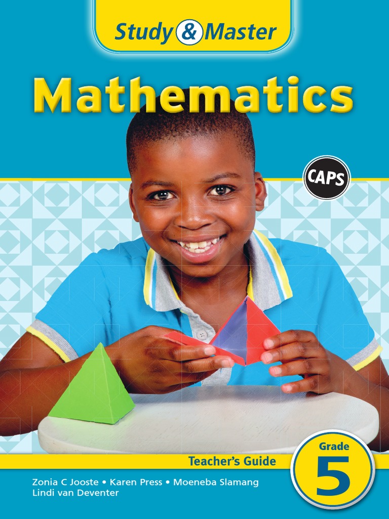 Study Master Mathematics Grade 5 Teacher S Guide | PDF | Educational ...