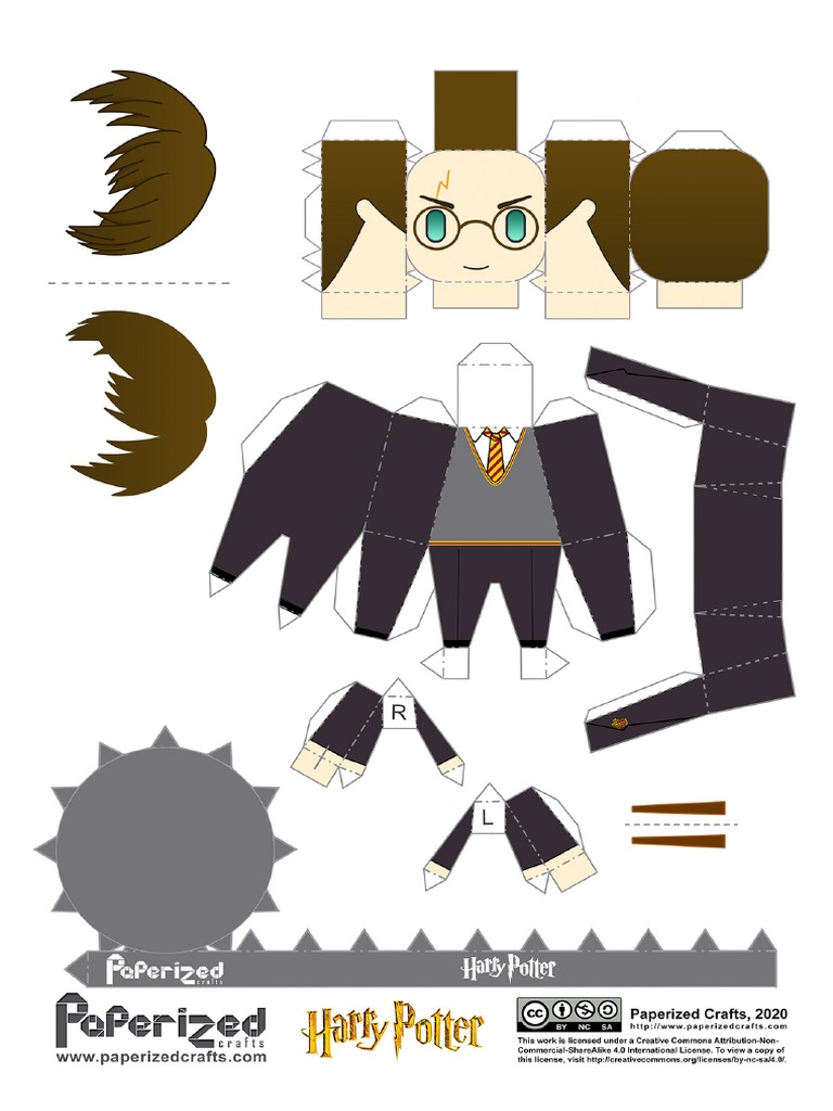 Harry potter paper craft discount