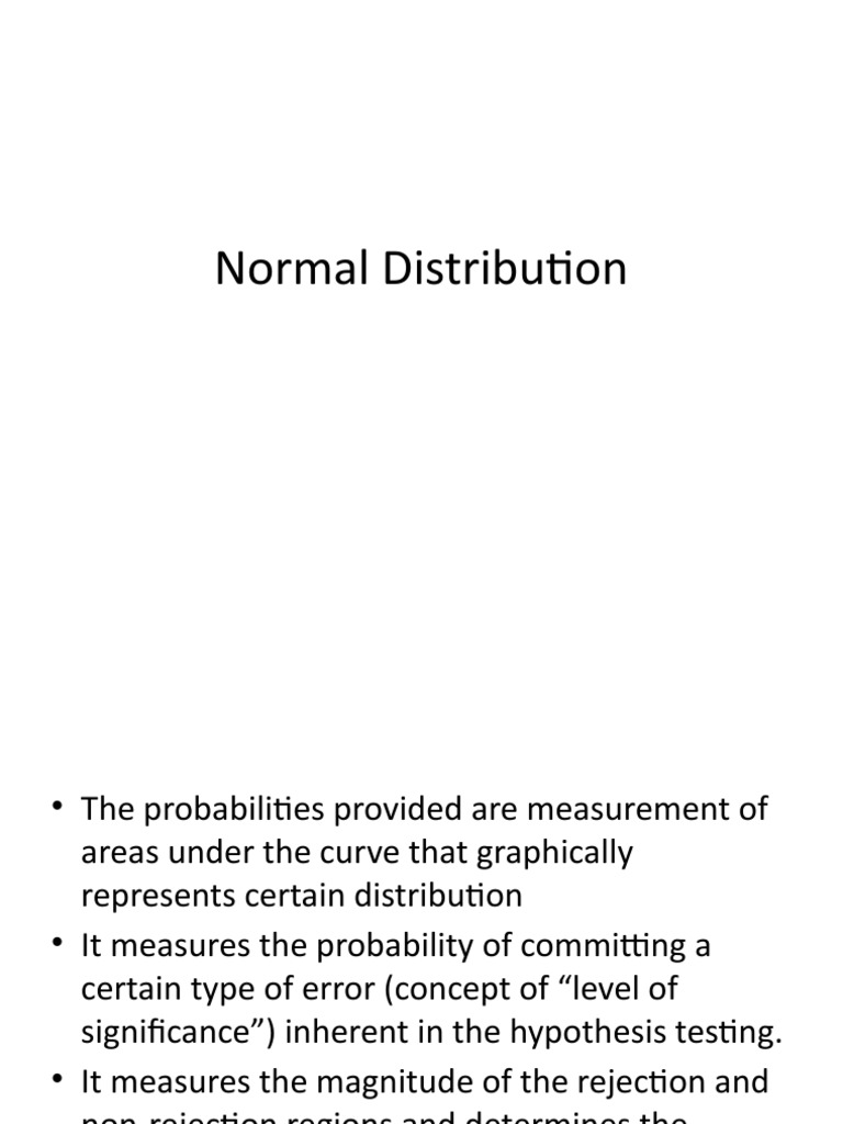 Normal Distribution | PDF | Normal Distribution | Skewness