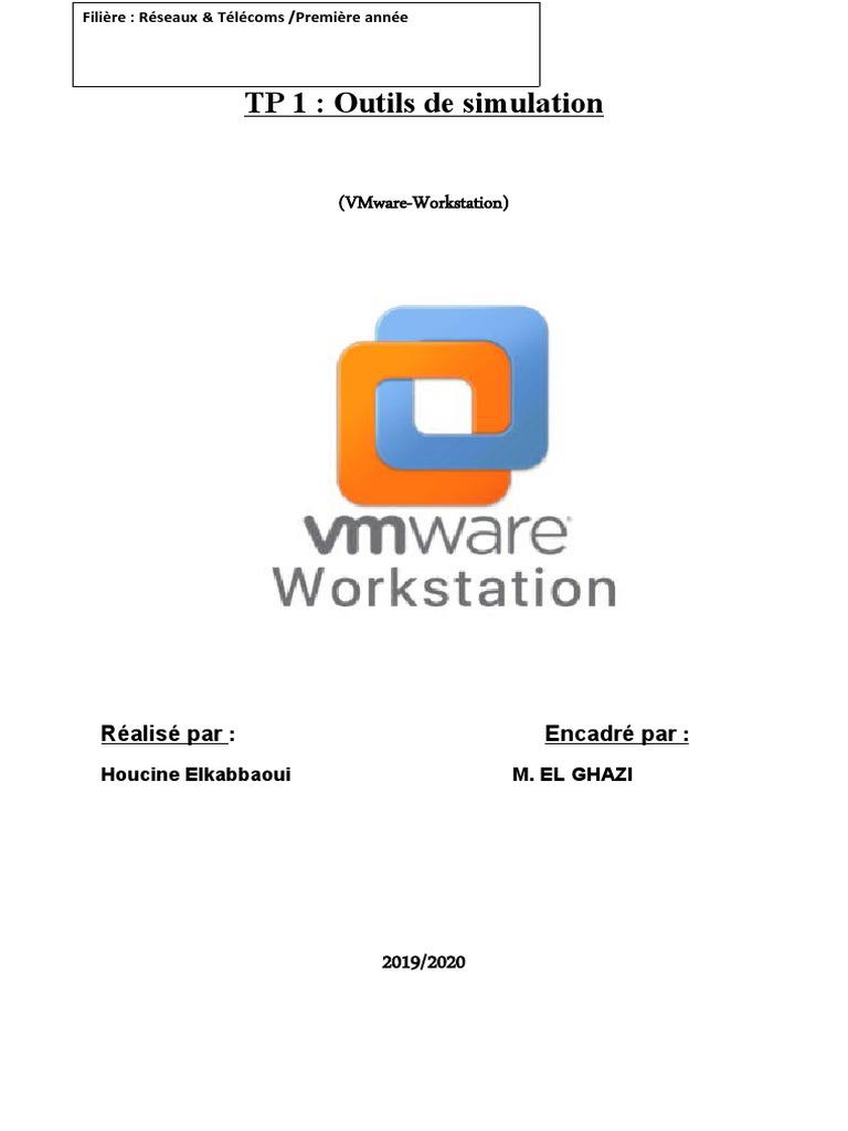 Simulation de Machines Virtuelles avec VMware | PDF | VMware | Machine ...