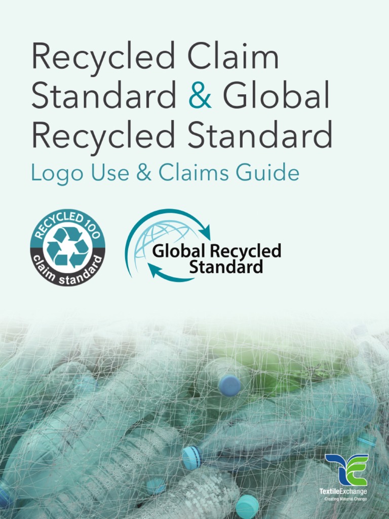 RCS - GRS Logo Use and Claims Guide | PDF | Recycling | Brand