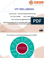Staff Wellbeing Strategy to Improve Mental Health
