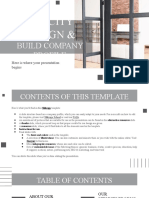 Big City Design & Build Company Profile by Slidesgo