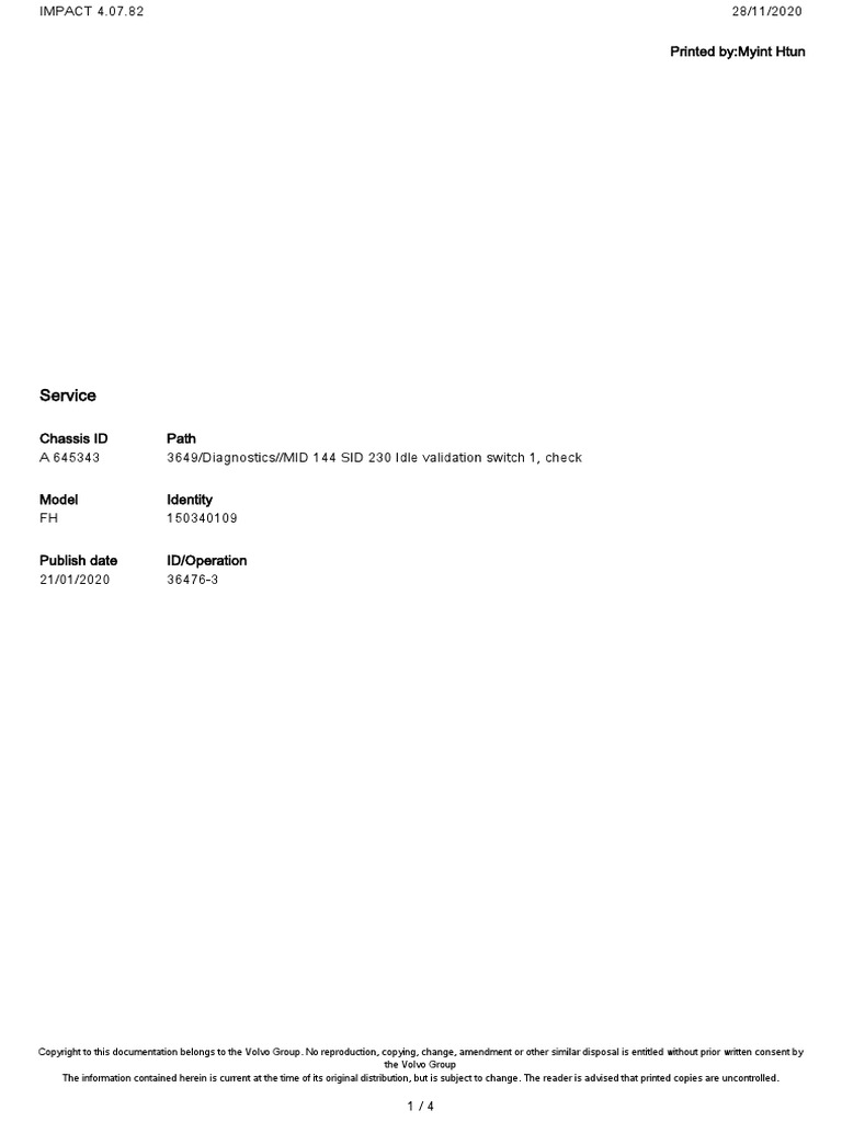 364763 MID 144 SID 230 Idle Validation Switch 1 Check PDF Throttle