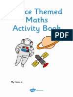 Space Themed Activity Booklet