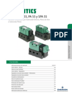 Catálogo Serie Mark Pa 55 y Spa 55 Válvulas Accionadas Por Solenoide Directo Piloto de Aire Es MX 5303172