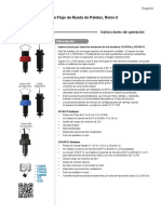 3-0515.090 Rev 27 (515-2536) Spanish Rotor-X Flow Sensor Manual