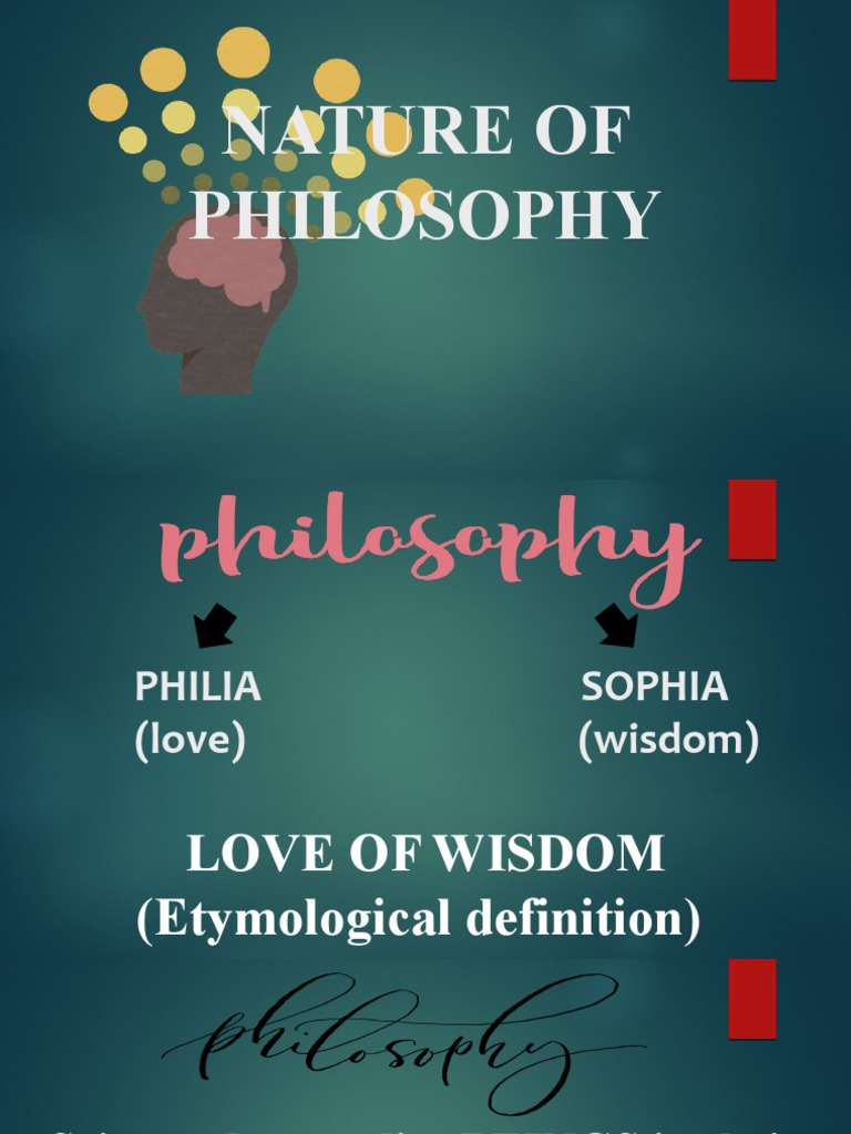 Nature of Philosophy | PDF | Morality | Reason