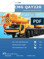 Fdocuments - in XCMG Qay220 XCMG Cranes XCMG Qay220 Construction Machine Brochure Max Total