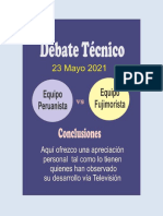 Resumen Del Debate Técnico: Balotaje Perú 2021