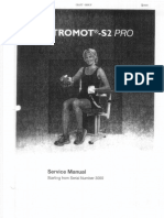 Artromot S2 Pro Shoulder CPM Service Manual (SN Over 3000)