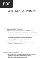 Case Study "Chromatech"