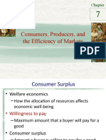 Chapter 7 - Consumers, Producers, and The Efficiency of Markets