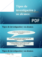 Tipos de Investigación