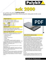 Polydeck 2000: UV Stable Car Park Coating System