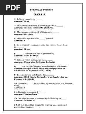 Everyday Science 2 | PDF | Earth | Sun