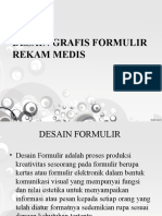 Design Formulir Rekam Medis