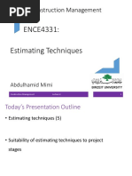 Construction Management: ENCE4331