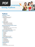 ML using Python